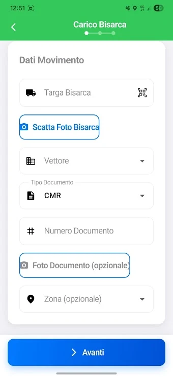 Carico bisarca in Fleet Inventory